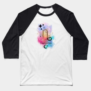 Capricorn galaxy Baseball T-Shirt